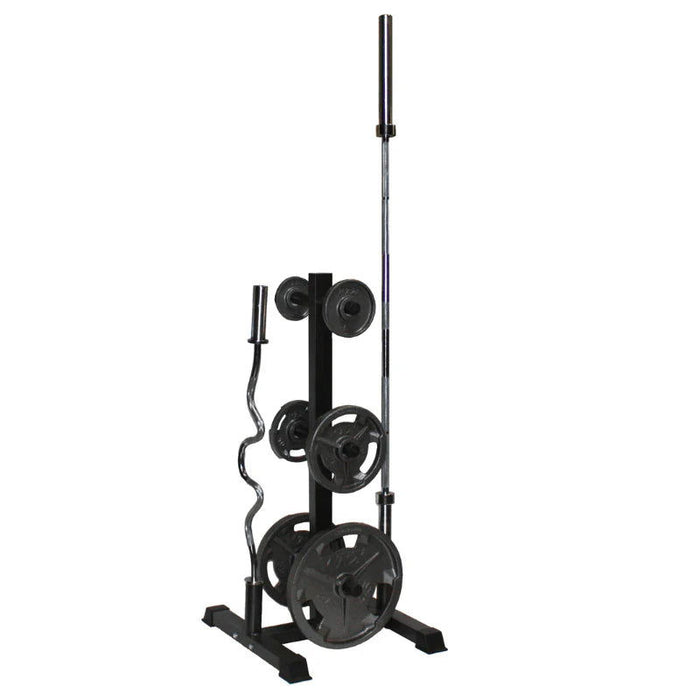 VTX - GOPT - Olympic Plate Rack and Bar Holder *Rack Only* - Home Gyms HQ - 