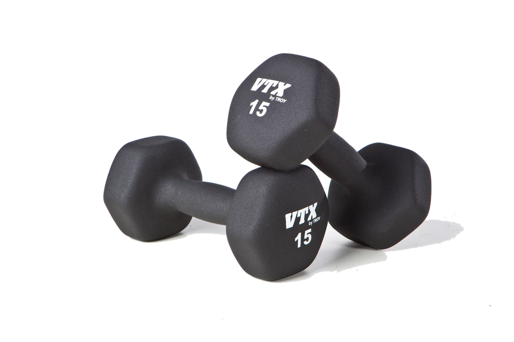 VTX - GTD - BLACK NEOPRENE DUMBBELLS - Home Gyms HQ - 