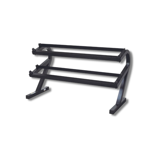 VTX - T-DR - 60" DELUXE 2 TIER HORIZONTAL DB RACK *Rack Only* - Home Gyms HQ - 