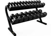 VTX - T-DR - 60" DELUXE 2 TIER HORIZONTAL DB RACK *Rack Only* - Home Gyms HQ - 
