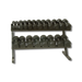 VTX - T-DR - 60" DELUXE 2 TIER HORIZONTAL DB RACK *Rack Only* - Home Gyms HQ - 