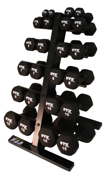 VTX - T-HDR - 10 PR DB RACK *RACK ONLY* - Home Gyms HQ - 