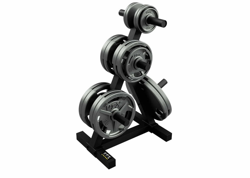 VTX - T-OPT - Olympic Plate Rack and Bar Holder *Rack Only* - Home Gyms HQ - 