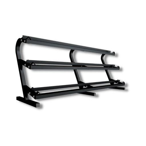 VTX - TDR-3 - THREE TIER DB RACK HOLDS 5-100 lbs - Home Gyms HQ - Dumbbell Storage