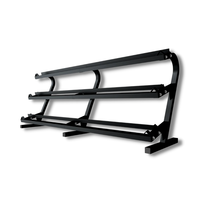 VTX - TDR-3 - THREE TIER DB RACK HOLDS 5-100 lbs - Home Gyms HQ - 
