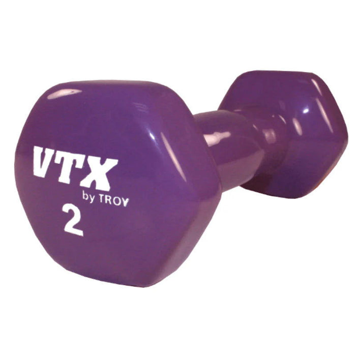 VTX - VD - VINYL DUMBELL-(CONTOURED HANDLE) - Home Gyms HQ - 