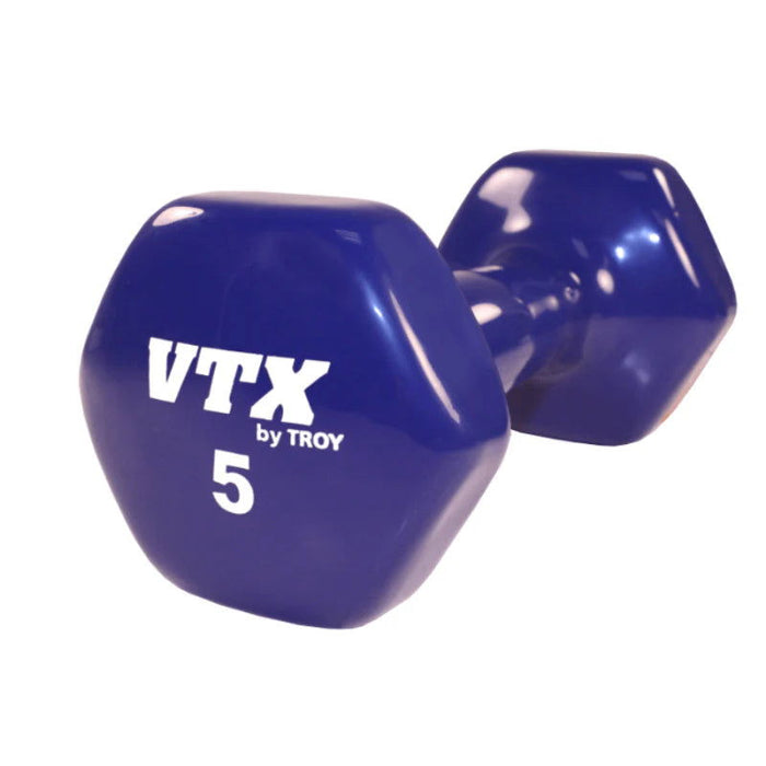VTX - VD - VINYL DUMBELL-(CONTOURED HANDLE) - Home Gyms HQ - 