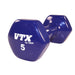 VTX - VD - VINYL DUMBELL-(CONTOURED HANDLE) - Home Gyms HQ - 