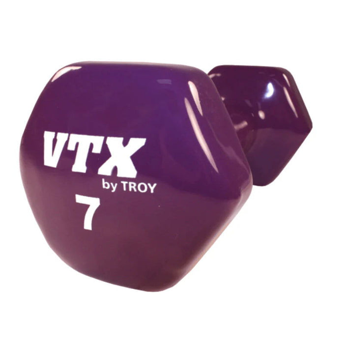 VTX - VD - VINYL DUMBELL-(CONTOURED HANDLE) - Home Gyms HQ - 