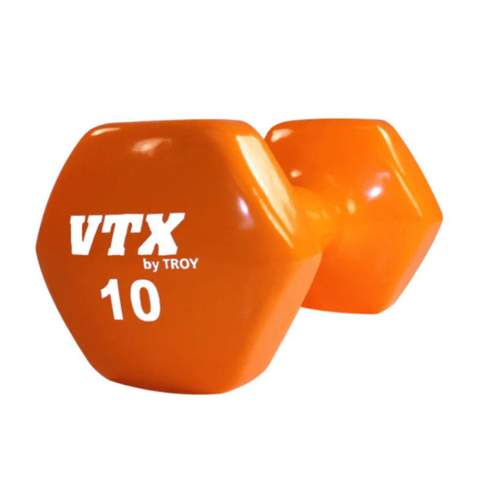 VTX - VD - VINYL DUMBELL-(CONTOURED HANDLE) - Home Gyms HQ - 