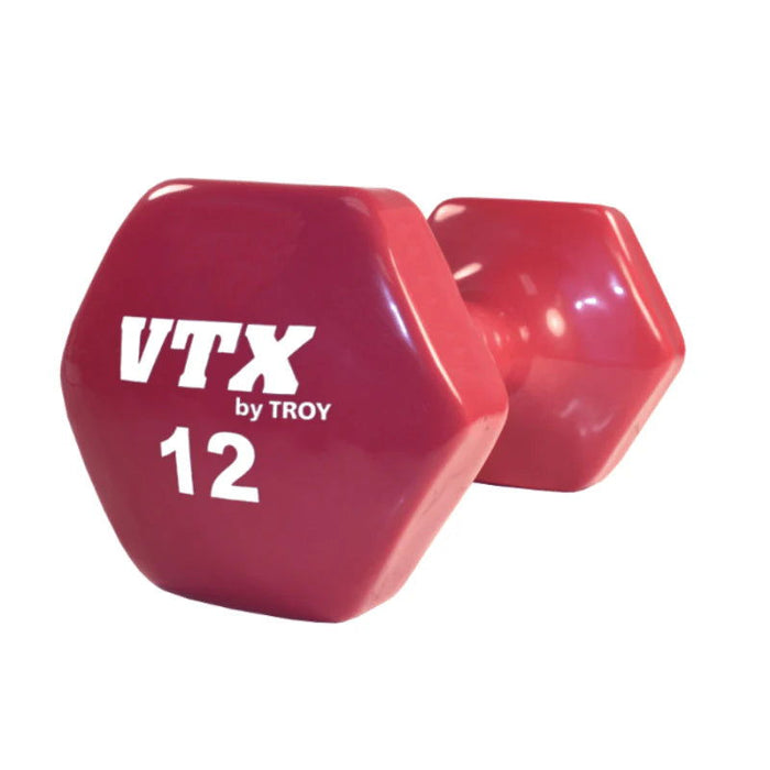 VTX - VD - VINYL DUMBELL-(CONTOURED HANDLE) - Home Gyms HQ - 