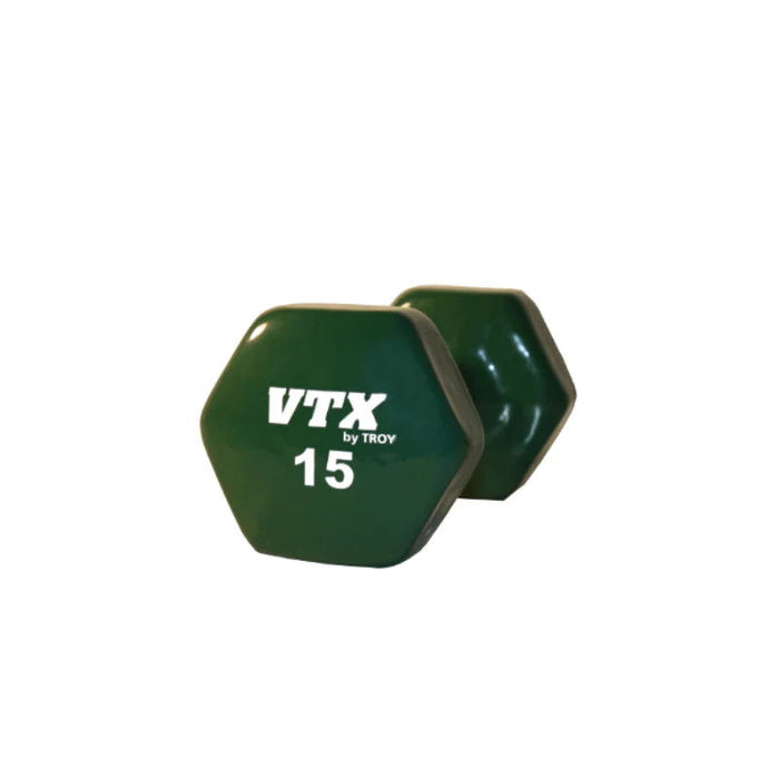 VTX - VD - VINYL DUMBELL-(CONTOURED HANDLE) - Home Gyms HQ - 