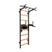 BenchK 222 B/W - Series 2 - BenchK wall bars with a fixed steel 6-grip pull-up bar, and a dip bar with back support - Home Gyms HQ - 