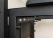 BenchK 222 B/W - Series 2 - BenchK wall bars with a fixed steel 6-grip pull-up bar, and a dip bar with back support - Home Gyms HQ - 