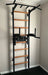 BenchK 222 B/W - Series 2 - BenchK wall bars with a fixed steel 6-grip pull-up bar, and a dip bar with back support - Home Gyms HQ - 