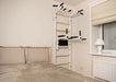 BenchK 222 B/W - Series 2 - BenchK wall bars with a fixed steel 6-grip pull-up bar, and a dip bar with back support - Home Gyms HQ - 